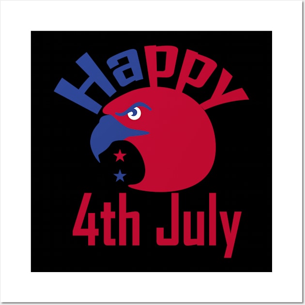 Happy 4Th July - Independence Day USA 2020 Funny Gift For Women ,Men ,Friend Wall Art by Cool Design